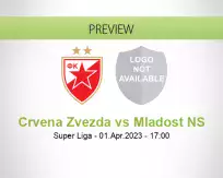 Crvena Zvezda Mladost NS betting prediction (01 April 2023)