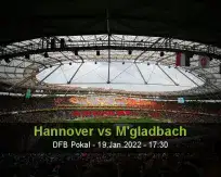 Hannover M'gladbach betting prediction (19 January 2022)