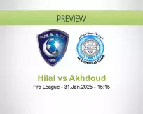 Hilal Akhdoud betting prediction (31 January 2025)