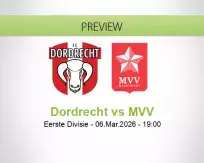 Dordrecht MVV betting prediction (06 March 2026)