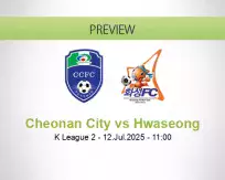 Cheonan City Hwaseong betting prediction (12 July 2025)