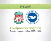 Liverpool vs Brighton