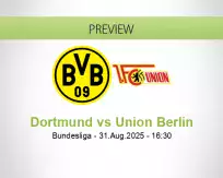 Dortmund Union Berlin betting prediction (31 August 2025)