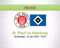 St. Pauli Hamburg betting prediction (23 January 2026)