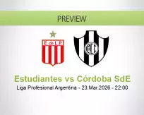 Estudiantes vs Córdoba SdE