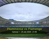 Fluminense Flamengo betting prediction (25 January 2026)