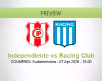 Independiente Racing Club betting prediction (07 April 2026)