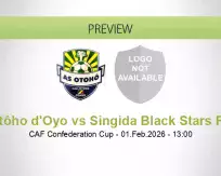 Otôho d'Oyo Singida Black Stars betting prediction (01 February 2026)