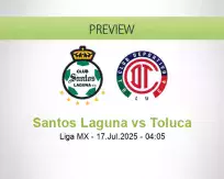 Santos Laguna Toluca betting prediction (17 July 2025)
