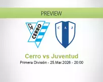 Cerro vs Juventud