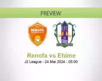 Renofa Ehime betting prediction (24 March 2024)