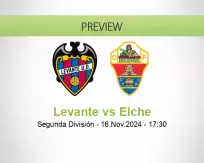 Levante Elche betting prediction (16 November 2024)