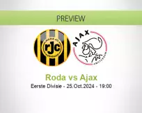 Roda Ajax betting prediction (25 October 2024)