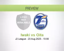 Iwaki Oita betting prediction (23 August 2025)