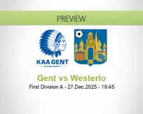 Gent Westerlo betting prediction (27 December 2025)