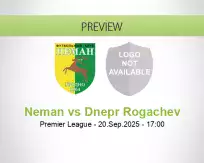 Neman Dnepr Rogachev betting prediction (20 September 2025)