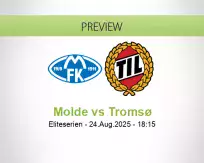 Molde Tromsø betting prediction (24 August 2025)