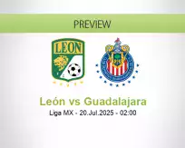 León Guadalajara betting prediction (20 July 2025)