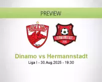Dinamo Hermannstadt betting prediction (31 August 2025)