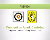 Coopsol Acad. Cantolao betting prediction (15 September 2025)