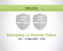 Shenyang vs Yunnan Yukun