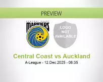 Central Coast vs Auckland