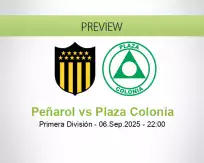Peñarol Plaza Colonia betting prediction (07 September 2025)