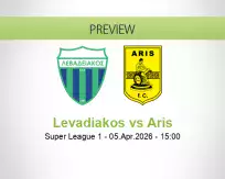 Levadiakos Aris betting prediction (05 April 2026)
