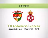 FC Andorra Leonesa betting prediction (10 January 2026)