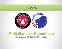 Midtjylland København betting prediction (08 February 2026)