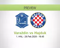 Varaždin Hajduk betting prediction (28 February 2026)