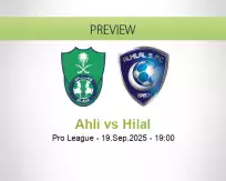 Ahli Hilal betting prediction (19 September 2025)