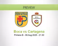 Boca Cartagena betting prediction (08 August 2025)