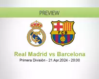 Real Madrid Barcelona betting prediction (21 April 2024)