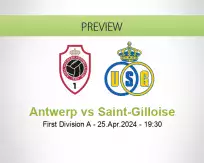 Antwerp Saint-Gilloise betting prediction (26 April 2024)