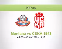 Montana vs CSKA 1948