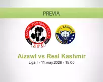 Aizawl vs Real Kashmir