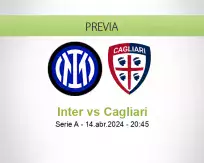 Pronóstico Inter Cagliari (14 abril 2024)