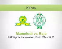 Pronóstico Mamelodi Raja (15 diciembre 2024)