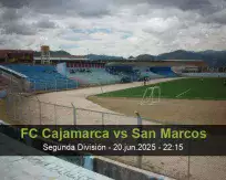 Pronóstico FC Cajamarca San Marcos (20 junio 2025)