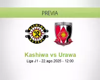 Pronóstico Kashiwa Urawa (22 agosto 2025)