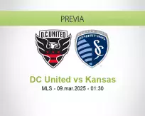 Pronóstico DC United Kansas (09 marzo 2025)