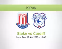 Pronóstico Stoke Cardiff (08 febrero 2025)