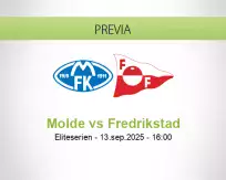 Pronóstico Molde Fredrikstad (13 septiembre 2025)