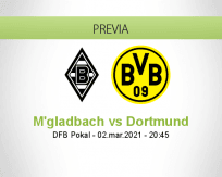 M'gladbach vs Dortmund
