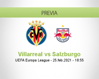 Pronóstico Villarreal Salzburgo (25 febrero 2021)