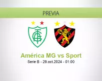 Pronóstico América MG Sport (28 octubre 2024)