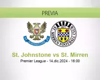 Pronóstico St. Johnstone St. Mirren (14 diciembre 2024)