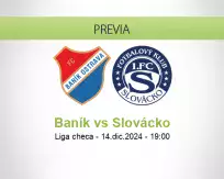 Pronóstico Baník Slovácko (14 diciembre 2024)