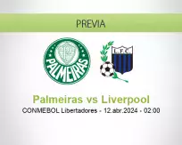 Pronóstico Palmeiras Liverpool (11 abril 2024)